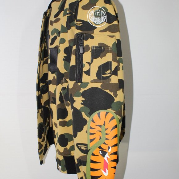 •Bape Yellow Camo Bomber Jacket• - Picture 8 of 8